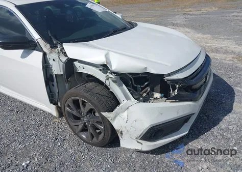 2019 Honda Civic Sport from USA, damaged, VIN 2HGFC2F82KH576151
